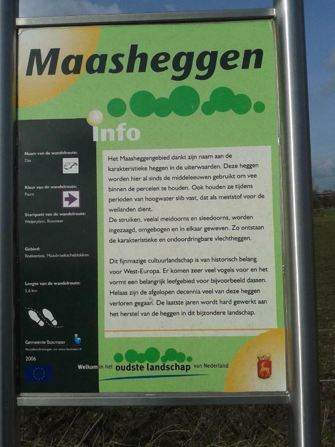 Langs De Maas Bed & Breakfast Boxmeer Dış mekan fotoğraf